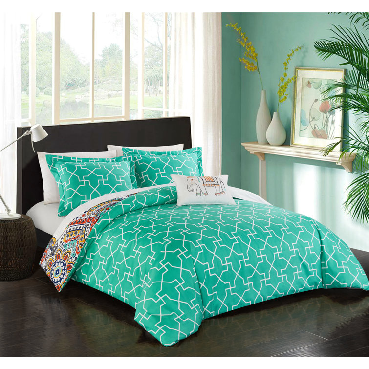 Latitude Run® Putra Reversible Duvet Cover Set Wayfair Canada